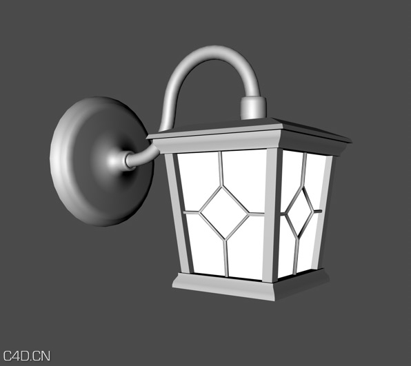 壁灯C4D模型 Lampioncino da Muro - C4D之家 - cinema4d_ 2014-12-21 22.16.44.jpg