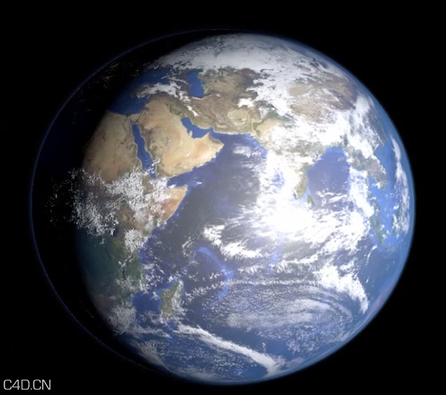 C4D创建超级现实的地球模型 Cinema 4D-Create a Super Realistic Earth