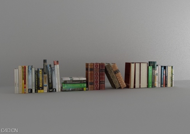 书本C4D模型 Books 3d model - C4D之家 - cinema4d_ 2014-12-22 01.43.13.jpg