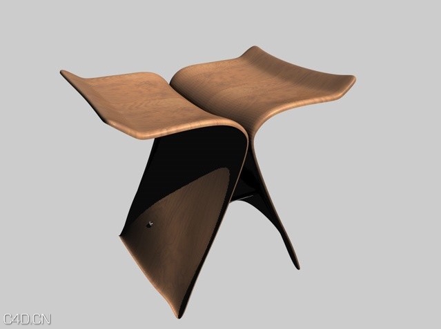 工艺品桌子C4D模型 Sgabello Farfalla - C4D之家 - cinema4d_ 2014-12-22 01.56.22.jpg