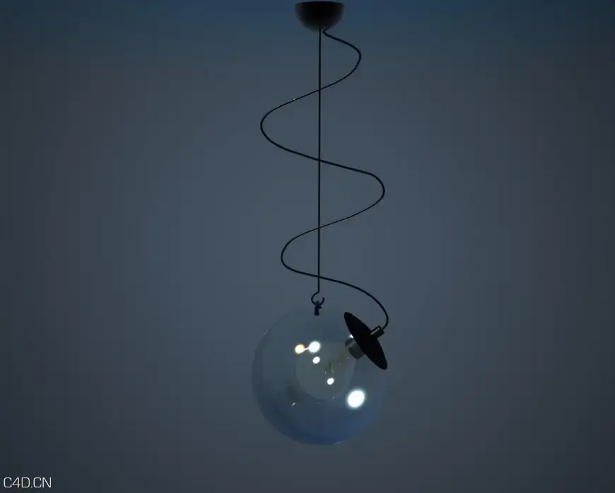 吊灯C4D模型 Lampada Globo - C4D之家 - cinema4d_ 2014-12-22 01.58.12.jpg