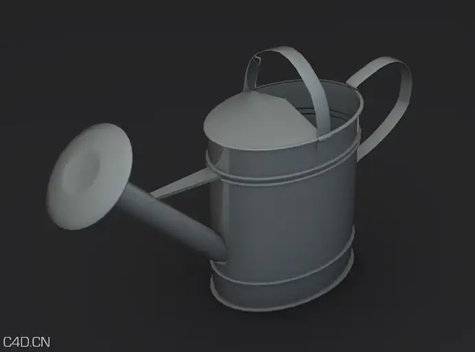 浇花喷水壶C4D模型 Watering spray bottle