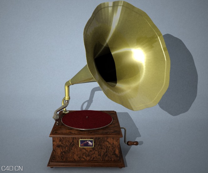 留声机C4D模型 Grammofono - C4D之家 - cinema4d_ 2014-12-23 00.53.30.jpg