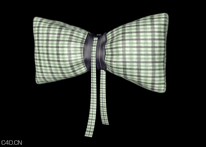 CINEMA 4D蝴蝶结制作中文视频教程（含蝴蝶结C4D模型） bowknot - C4D之家 - cinema4d_ 2014-12-24 23.07.28.jpg