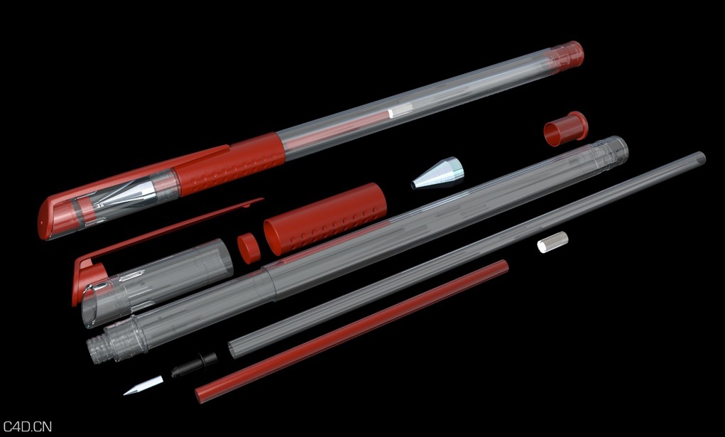 C4D碳素笔建模中文视频教程 Pen modeling - C4D之家 - cinema4d_ 2014-12-24 23.44.58.jpg