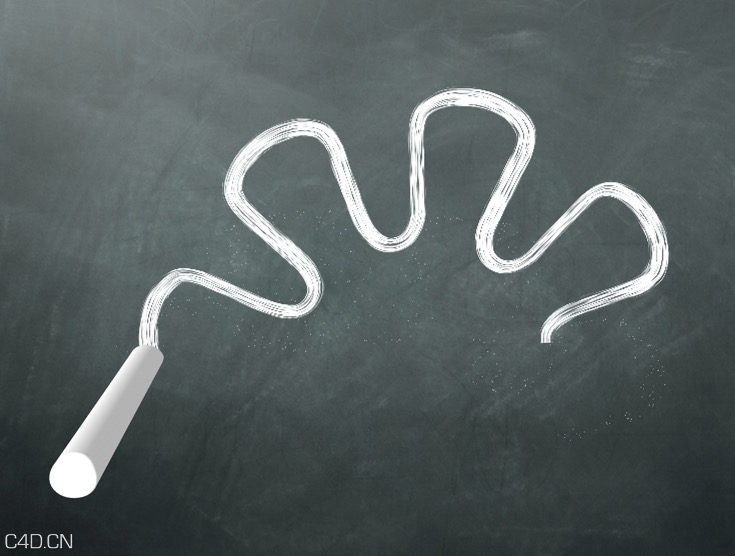 粉笔写字动画C4D工程文件 Chalk animation - C4D之家 - cinema4d_ 2014-12-27 23.05.12.jpg