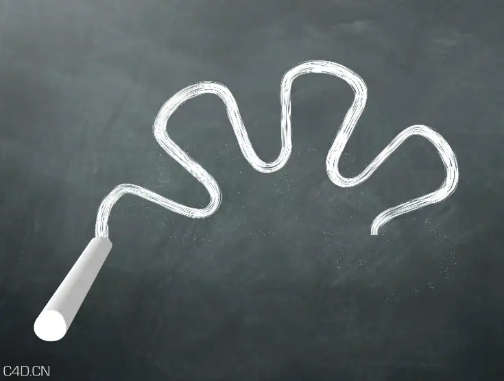 粉笔写字动画C4D工程文件 Chalk animation - C4D之家 - cinema4d_ 2014-12-27 23.05.12.jpg