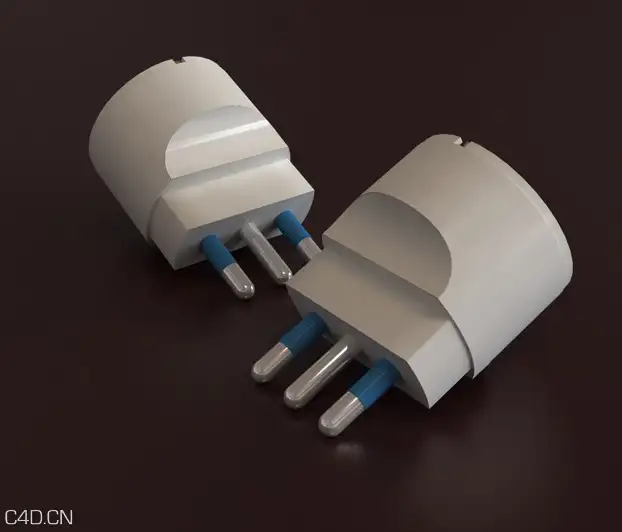 电源插头C4D模型 Power plug - C4D之家 - cinema4d_ 2014-12-27 23.45.58.jpg