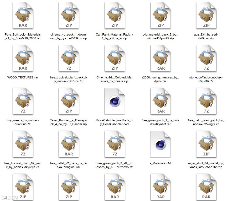C4D材质大合集 C4D material collection - C4D之家 - cinema4d_ 2014-12-28 22.01.38.jpg