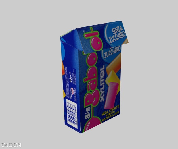 糖果包装盒C4D模型 The candy packing box - C4D之家 - cinema4d_ 2014-12-31 16.20.15.jpg