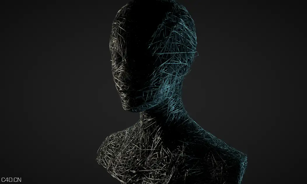 人头 - C4D之家 - 束缚半身渲染.png