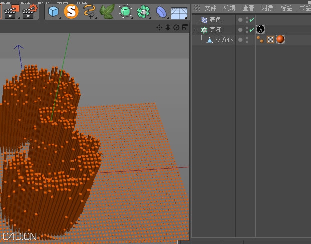 MoGraph案例之C4d火星风暴篇学习总结