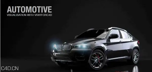 C4D Vray汽车渲染教程 Envy – Automotive Visualization with VRay for C4D