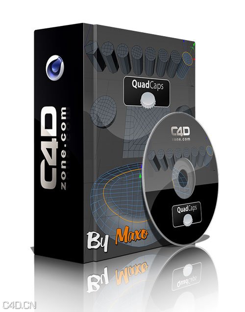 C4D自动多边形建模插件下载 - C4DZone Quad Caps v1.0 for Cinema 4D - C4D之家 - 002jN7Bxgy6Mf1d7LIsb8&amp;690.jpg