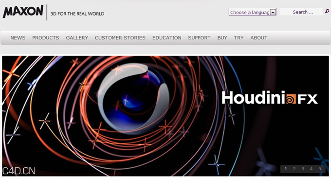 MAXON公司宣布C4D软件引入Houdini引擎