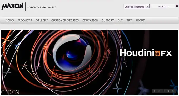 MAXON公司宣布C4D软件引入Houdini引擎