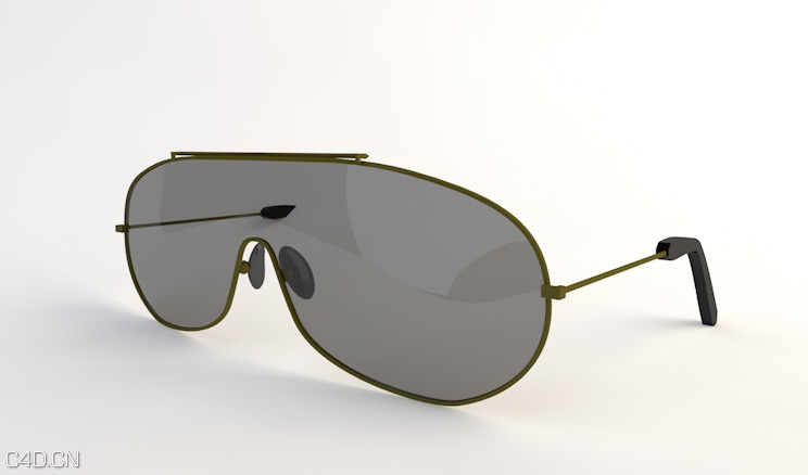 时尚眼镜C4D模型 Glasses 3D model - C4D之家 - cinema4d_ 2015-01-09 22.06.05.jpg