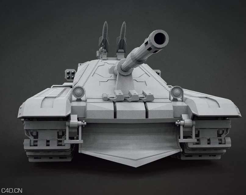 坦克3D模型 3D Tank - C4D之家 - cinema4d_ 2015-01-10 01.19.16.jpg