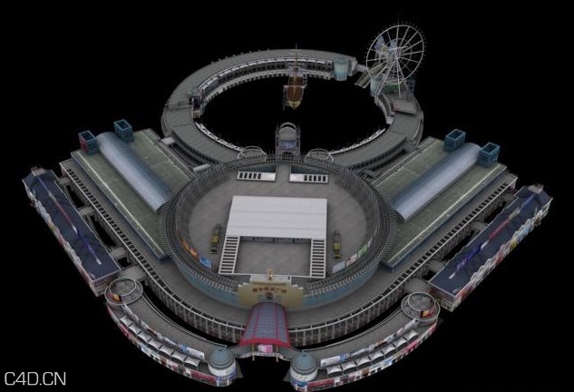 游乐场C4D模型 Playground 3D model - C4D之家 - cinema4d_ 2015-01-11 12.23.58.jpg