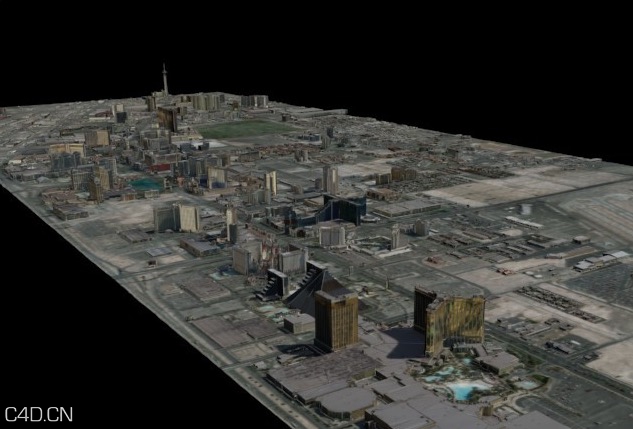 拉斯维加斯城市建筑群C4D模型 Las Vegas 3D model - C4D之家 - cinema4d_ 2015-01-11 12.25.39.jpg