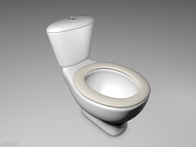 马桶建模 - C4D之家 - 马桶1.jpg
