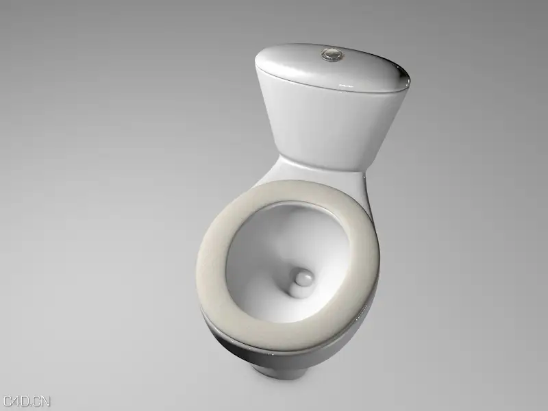 马桶建模 - C4D之家 - 马桶2.jpg