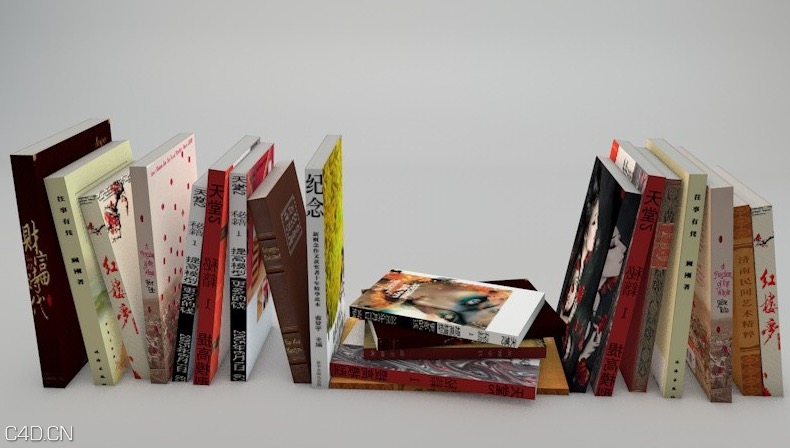 C4D书本模型（贴图）The book 3D model - C4D之家 - cinema4d_ 2015-01-13 01.24.23.jpg