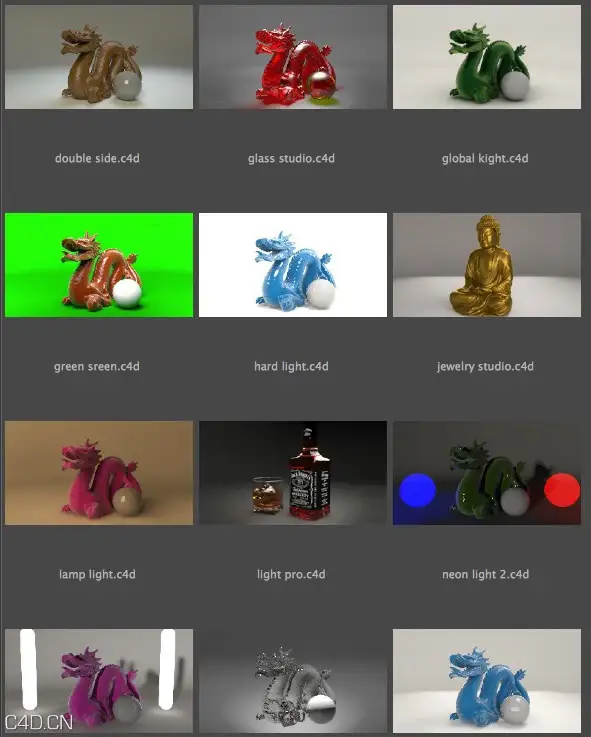 C4D Vray灯光预设 Cinema4dtutorial.net Vray C4d Proffessional Light Kit - C4D之家 - cinema4d_ 2015-01-13 16.04.04.jpg