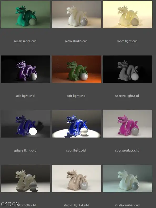 C4D Vray灯光预设 Cinema4dtutorial.net Vray C4d Proffessional Light Kit - C4D之家 - cinema4d_ 2015-01-13 16.04.12.jpg
