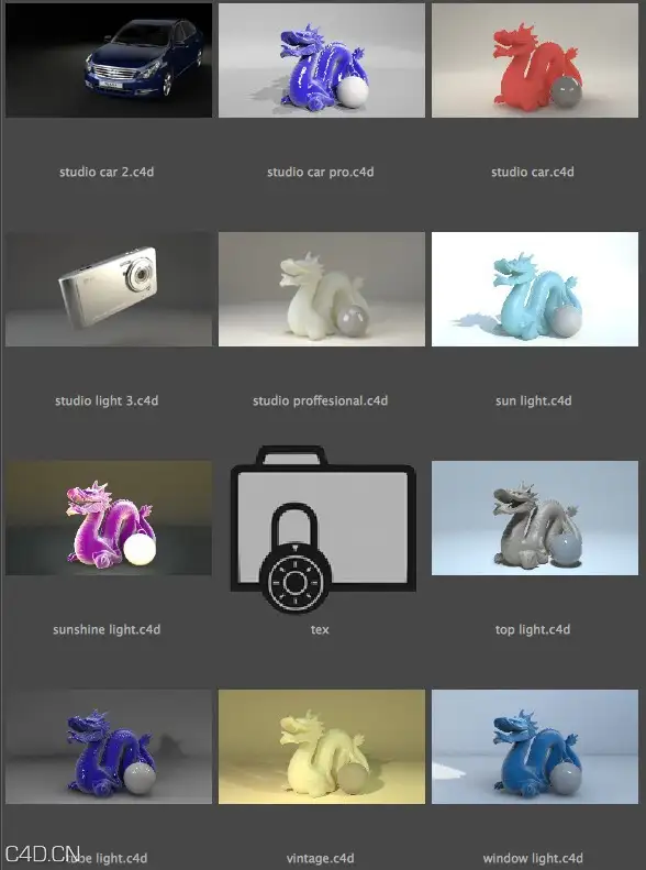 C4D Vray灯光预设 Cinema4dtutorial.net Vray C4d Proffessional Light Kit - C4D之家 - cinema4d_ 2015-01-13 16.04.23.jpg