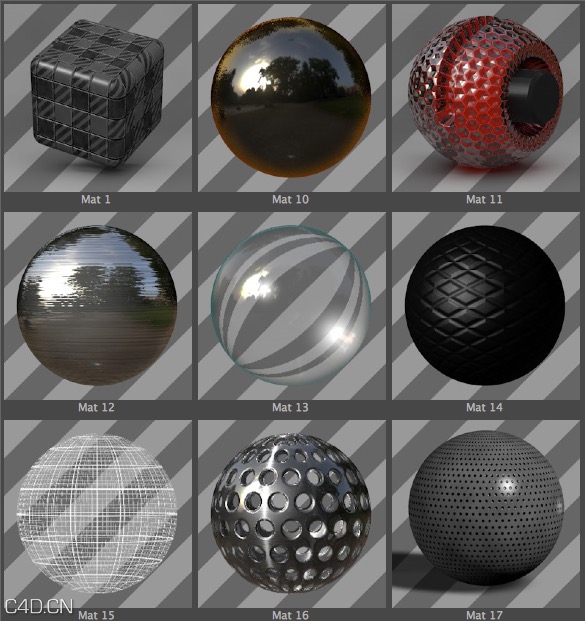 50个科幻材质预设 sci-fi texture pack 1.1