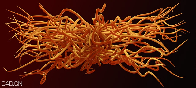 C4D参数随机样条曲线插件 Umami 1.2 热门版 希格斯玻汉化 支持 R13-R16