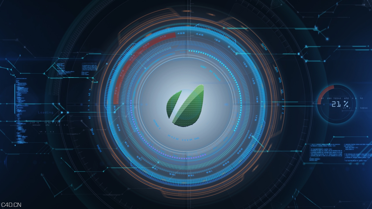 【AE模板】Videohive-Hi Tech Opener 高科技科幻片头动画展示AE模板