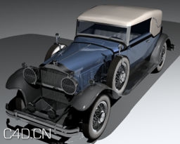 老式 车 - C4D之家 - preview.jpg