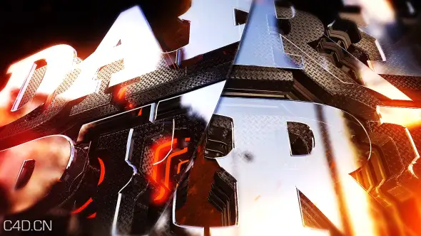 【AE模板】E3D游戏Logo展示 VideoHive Dark Spirit Logo Reveal