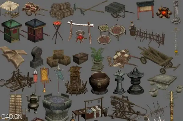 200个《武神》游戏场景3D模型全部资源 - C4D之家 - showpic.jpeg
