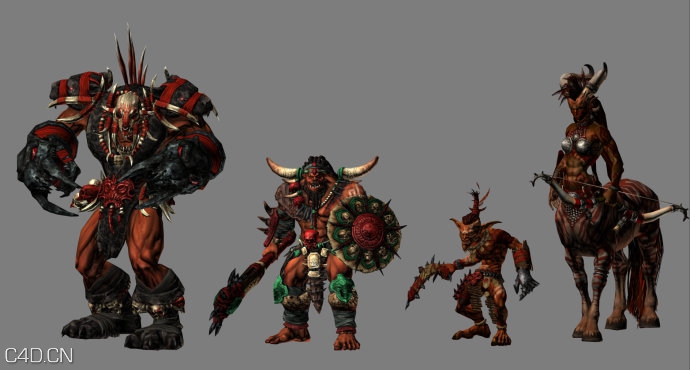 6全套《英雄无敌》种族次时代3D模型合集（含贴图） - C4D之家 - showpic-10.jpeg