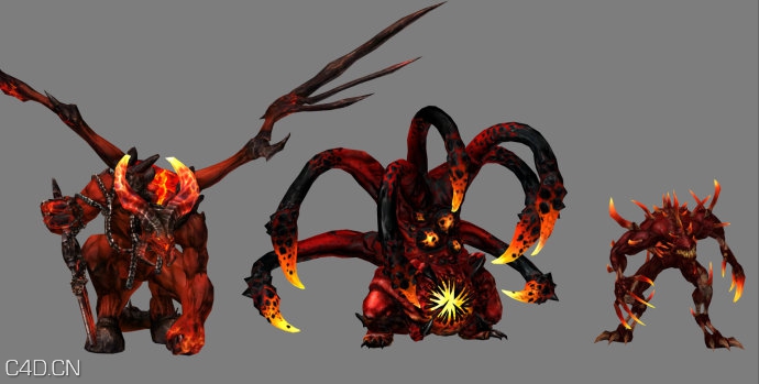 6全套《英雄无敌》种族次时代3D模型合集（含贴图） - C4D之家 - showpic-7.jpeg