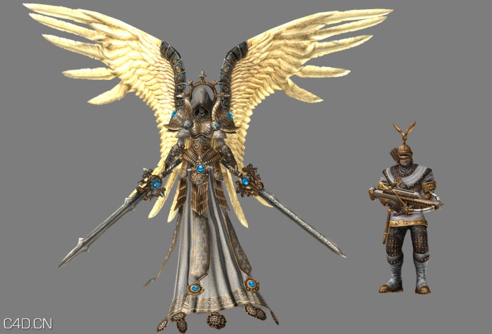 6全套《英雄无敌》种族次时代3D模型合集（含贴图） - C4D之家 - showpic-5.jpeg