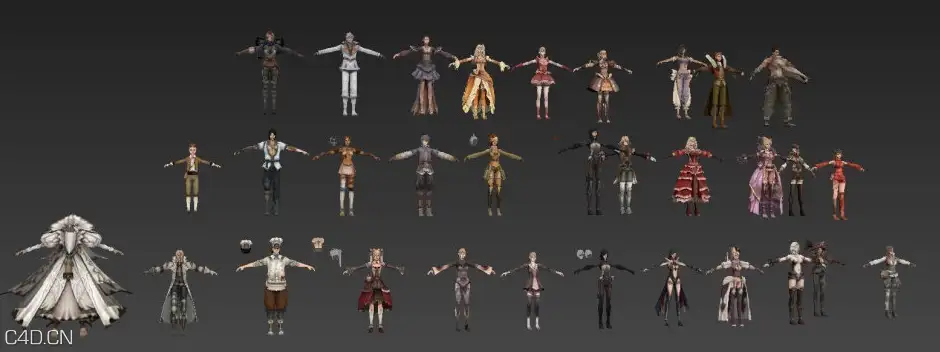 网游资源《卓越之剑》3D模型合集 - C4D之家 - cinema4d_ 2015-01-18 11.50.53.jpg