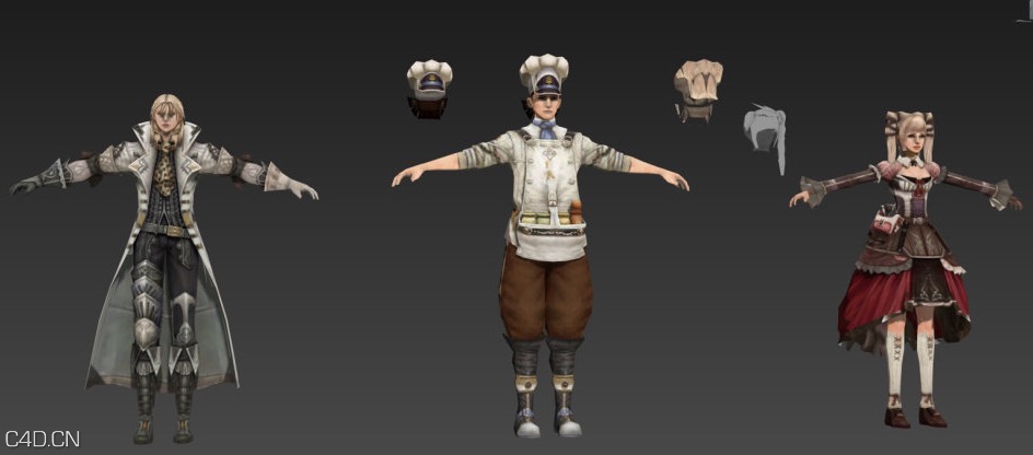 网游资源《卓越之剑》3D模型合集 - C4D之家 - cinema4d_ 2015-01-18 11.50.20.jpg