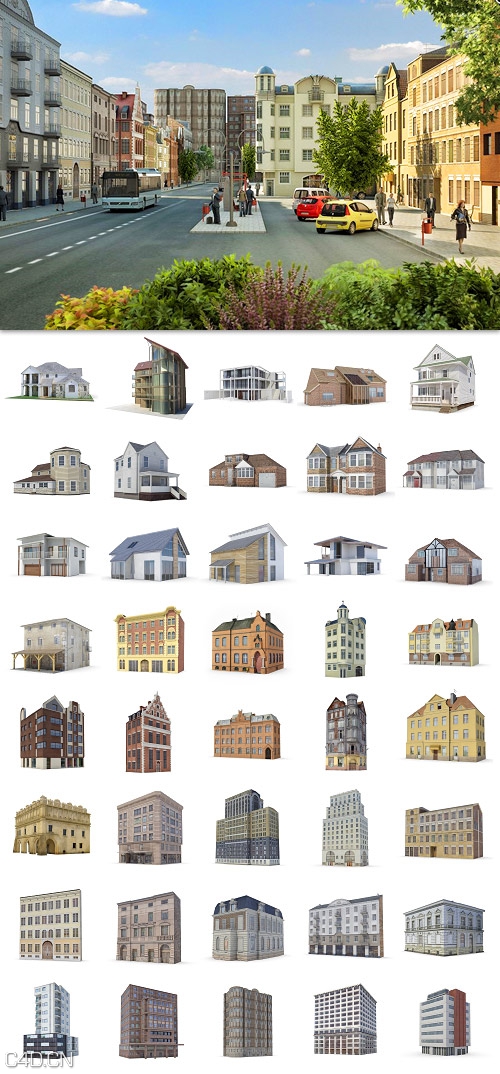 64个超宏伟建筑3D模型（含贴图） - C4D之家 - 1310901136_w4vuae92ramjiyc.jpg