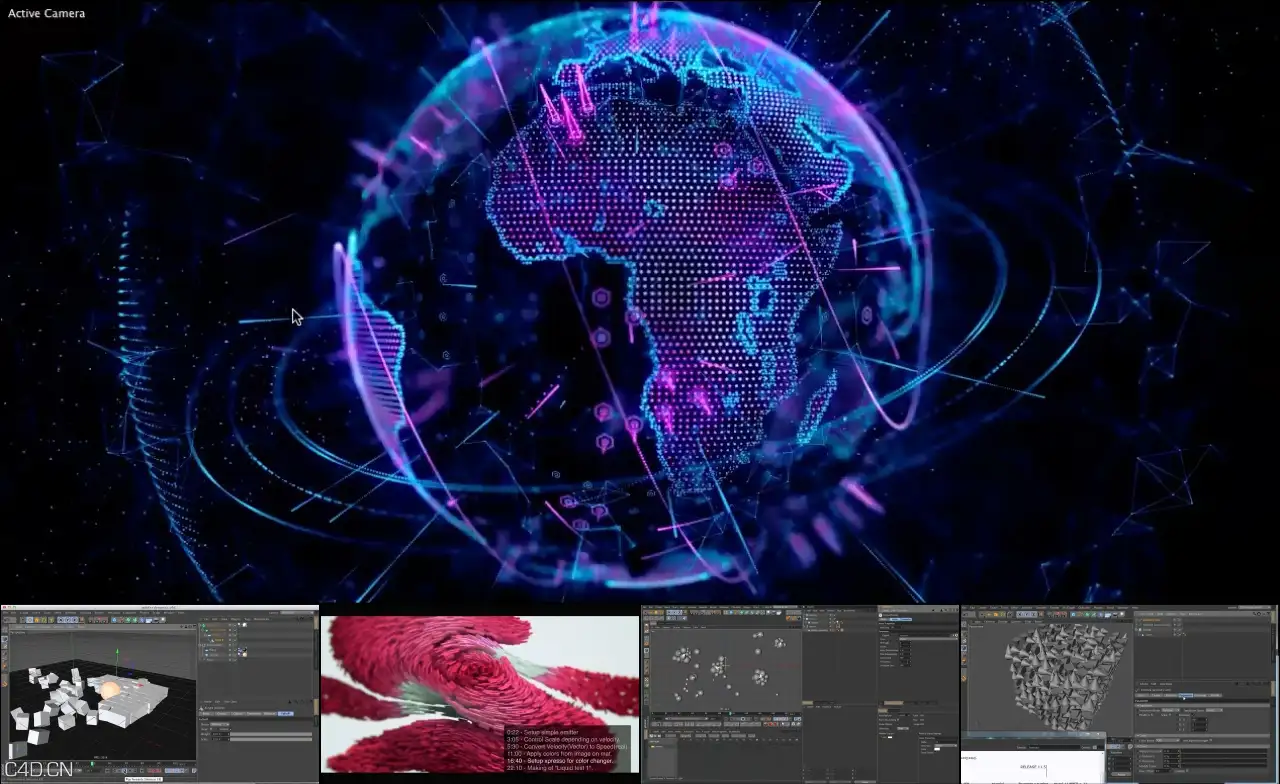 Philipp Pavlov录制Cinema 4D及AE系列教程（含工程文件） - C4D之家 - CfakepathHo.jpg