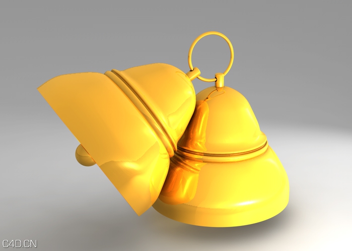 一个铃铛的模型 - C4D之家 - hj02.jpg