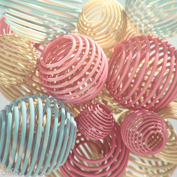 C4D作品欣赏（二）Progress Before Perfection