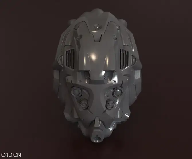 机械头像C4D模型 Avatar 3D mechanical models