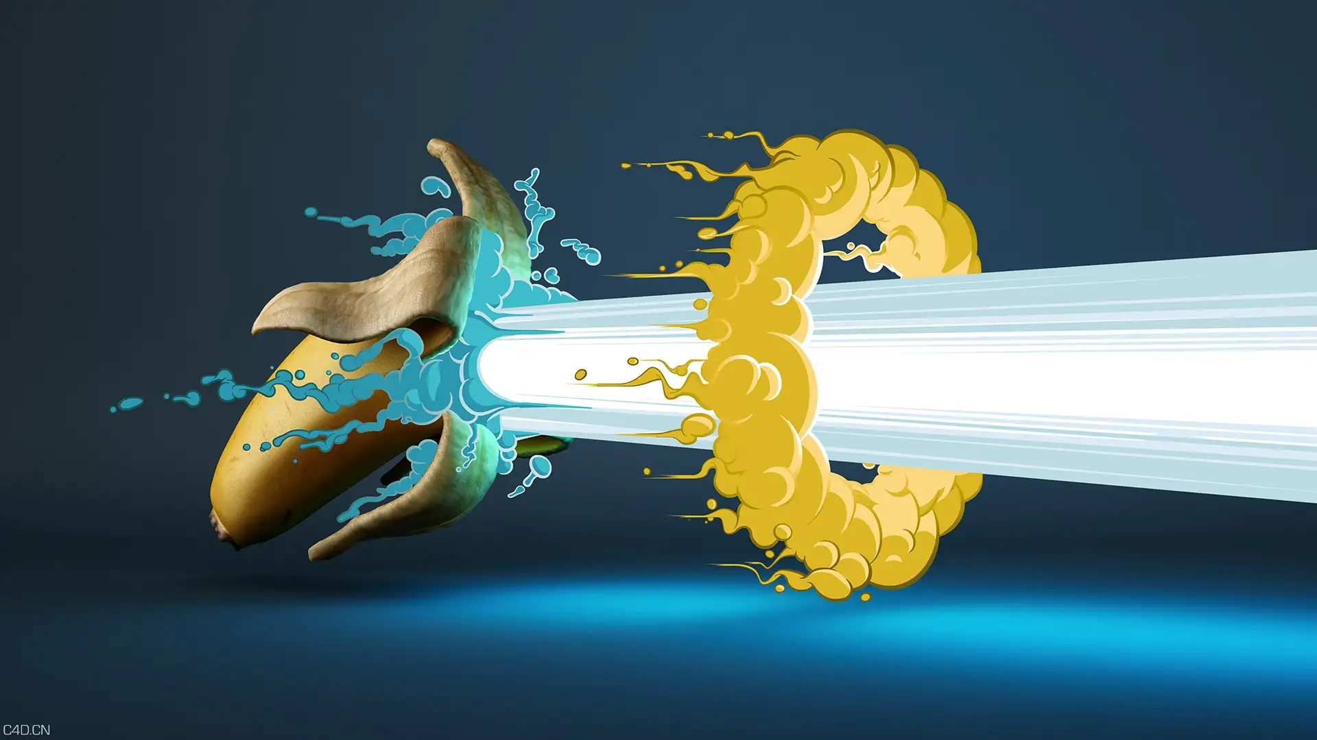 C4D作品欣赏：水果合成作品 TROPICAL BLAST - C4D之家 - main-01.jpg