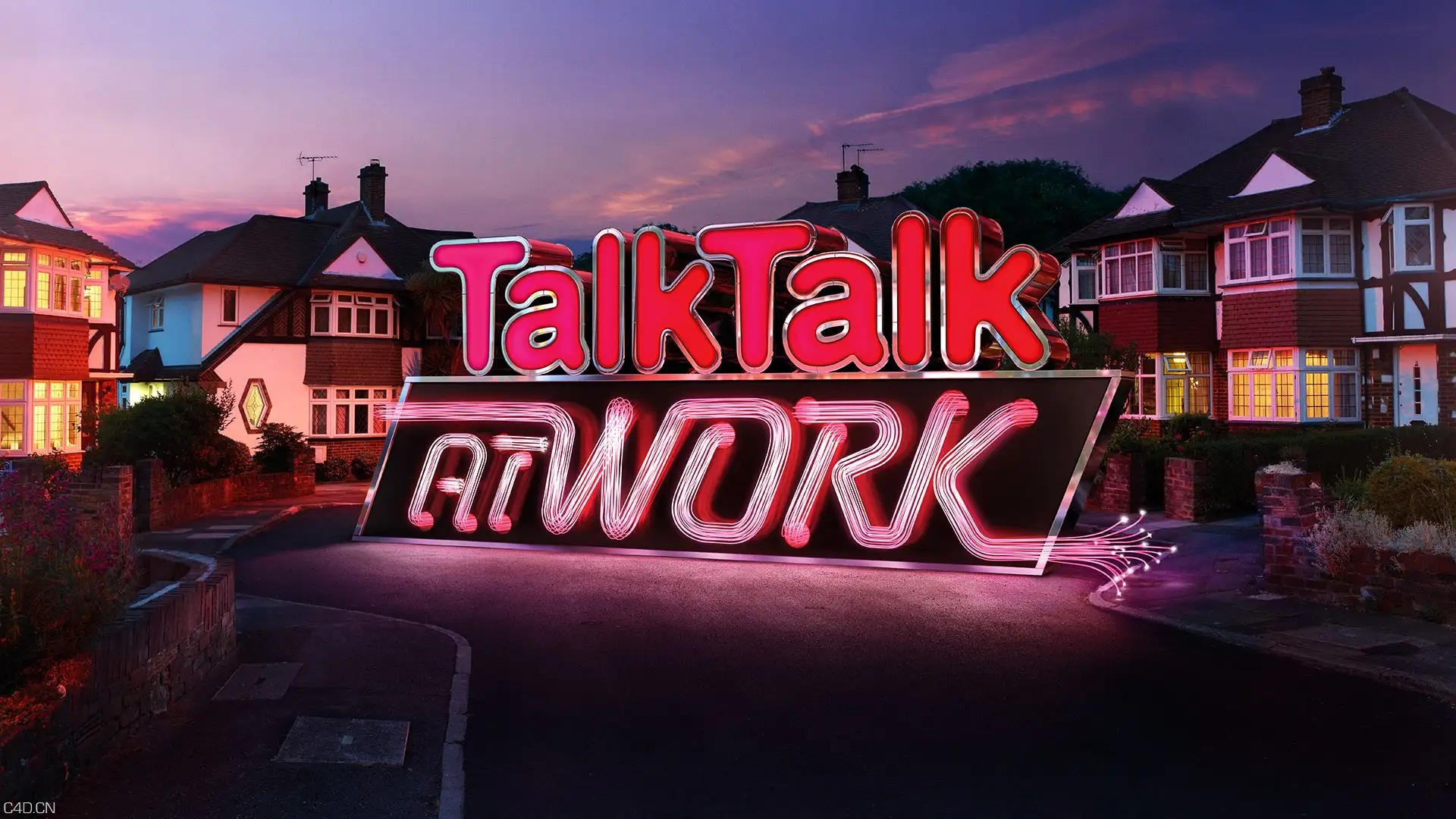 C4D作品欣赏：电话公司创意作品 TALK TALK – AT WORK - C4D之家 - main-02.jpg