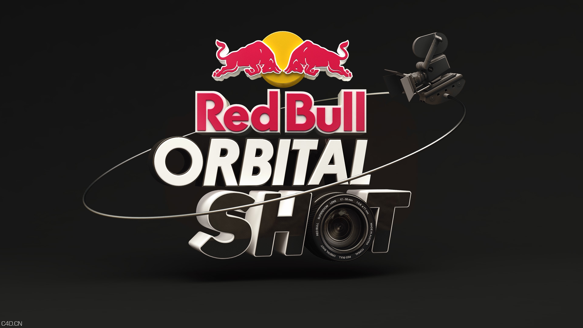 C4D作品欣赏：《红牛》栏包镜头静帧 RED BULL – ORBITAL SHOT 3D-LOGO - C4D之家 - main-01.jpg