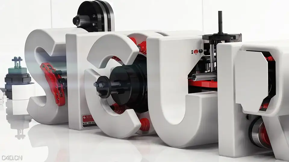 C4D作品欣赏：文字创意展示 EDITORIAL – 3D-LETTERING - C4D之家 - detail-01-03.jpg